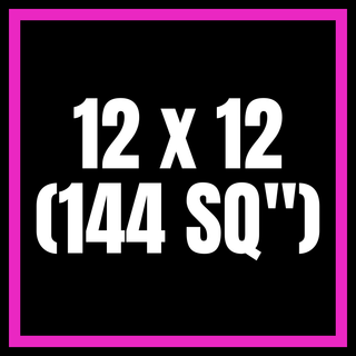 12x12 (144 SQ")
