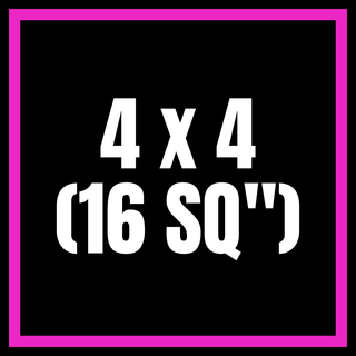 4x4 (16 SQ")